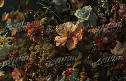 Floral Garden I 14’X9’ Ultracloth (168 X 108 Inch) Backdrop