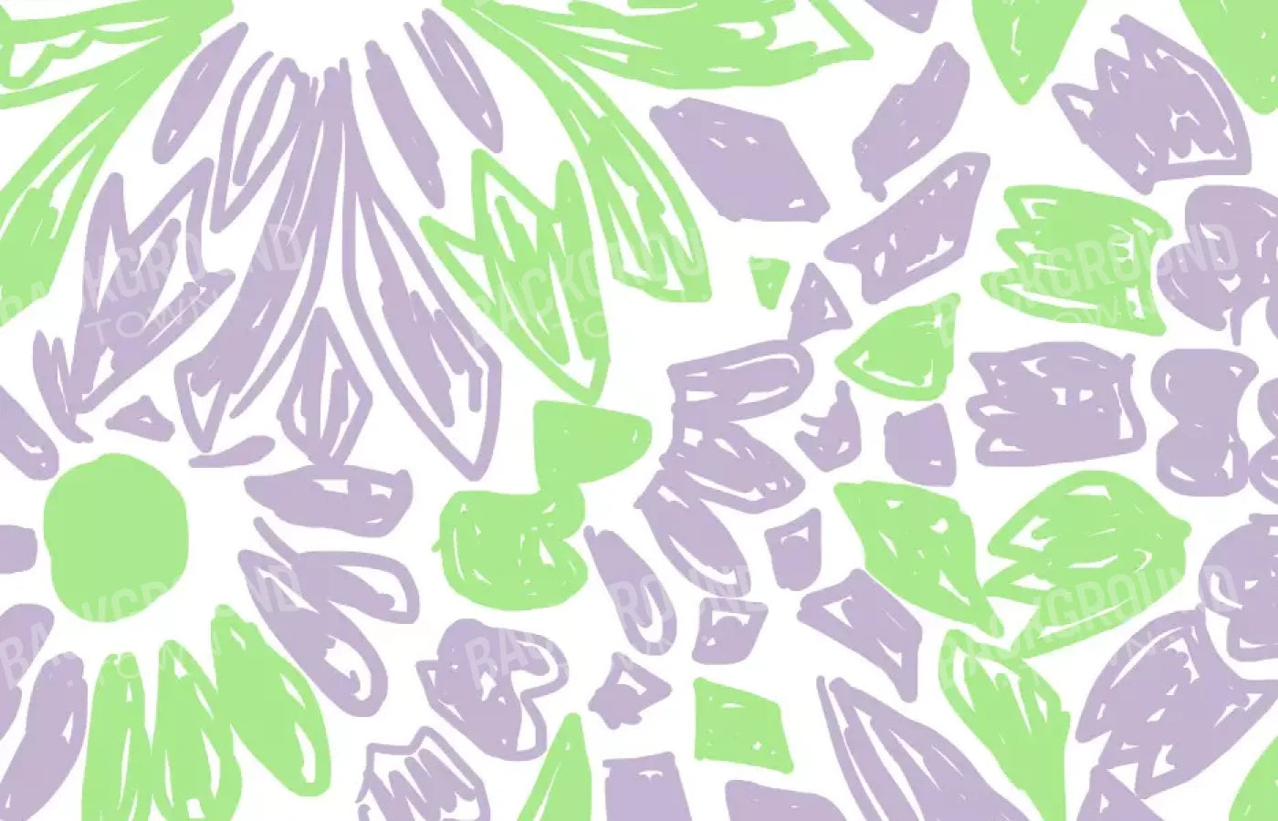 Floral Grey Green 12X8 Ultracloth ( 144 X 96 Inch ) Backdrop