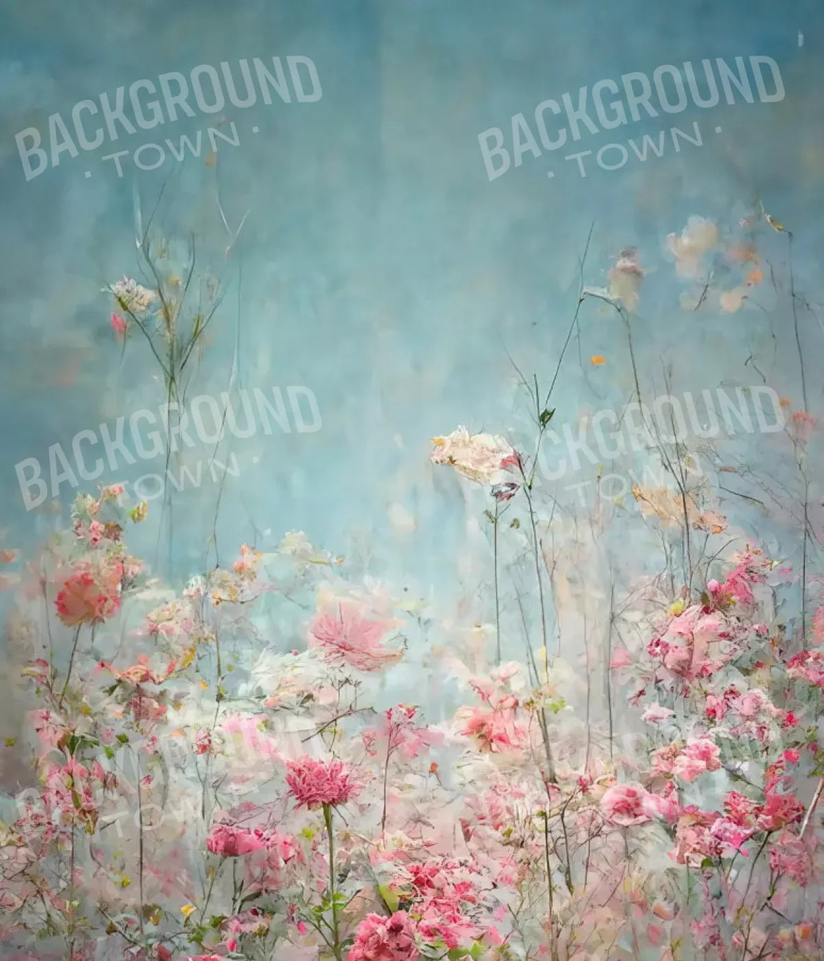 Floral Meadow 10X12 Ultracloth ( 120 X 144 Inch ) Backdrop