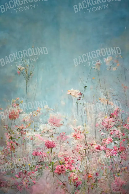 Floral Meadow 5X8 Ultracloth ( 60 X 96 Inch ) Backdrop
