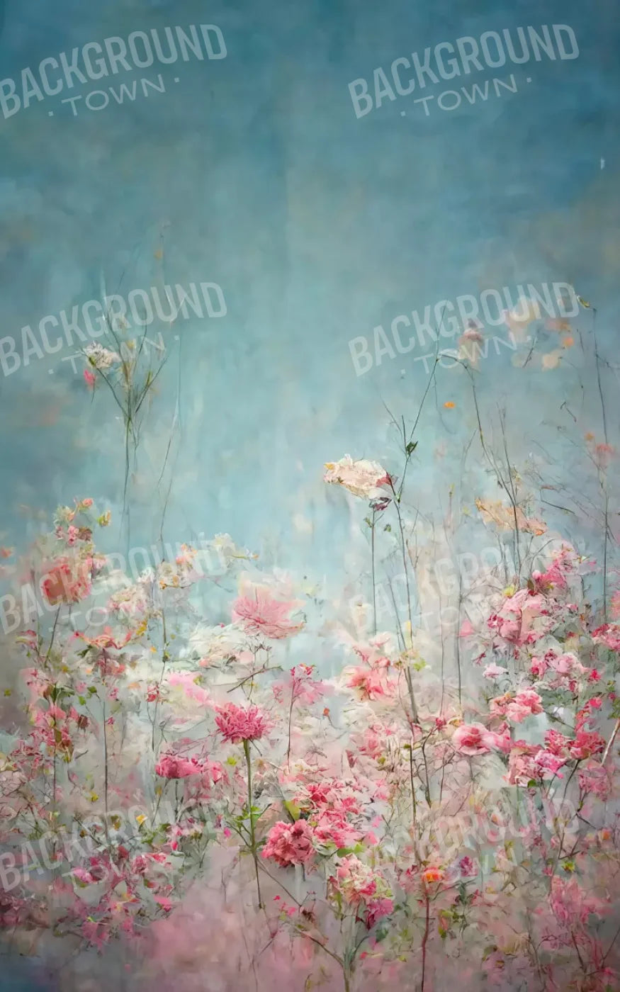 Floral Meadow 9X14 Ultracloth ( 108 X 168 Inch ) Backdrop