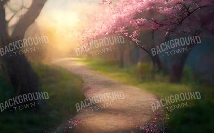 Floral Pathway I 14X9 Ultracloth ( 168 X 108 Inch ) Backdrop