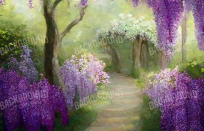 Floral Pathway Ii 12X8 Ultracloth ( 144 X 96 Inch ) Backdrop