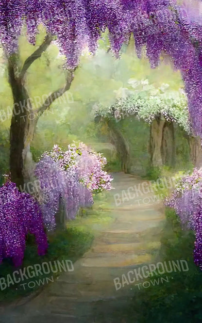 Floral Pathway Ii 9X14 Ultracloth ( 108 X 168 Inch ) Backdrop