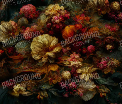 Floral Renaissance 1 12X10 Ultracloth ( 144 X 120 Inch ) Backdrop