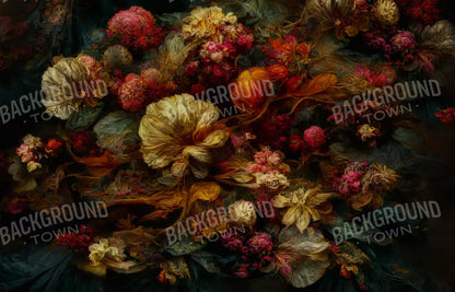 Floral Renaissance 1 12X8 Ultracloth ( 144 X 96 Inch ) Backdrop