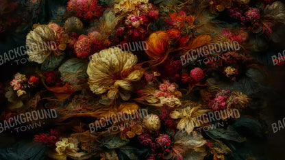 Floral Renaissance 1 14X8 Ultracloth ( 168 X 96 Inch ) Backdrop