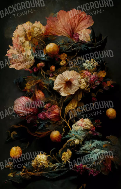 Floral Renaissance Ii 8’X12’ Ultracloth (96 X 144 Inch) Backdrop