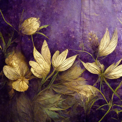 Floral Royalty 10X10 Ultracloth ( 120 X Inch ) Backdrop