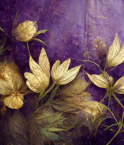Floral Royalty 10X12 Ultracloth ( 120 X 144 Inch ) Backdrop