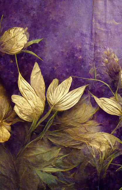 Floral Royalty 8X12 Ultracloth ( 96 X 144 Inch ) Backdrop