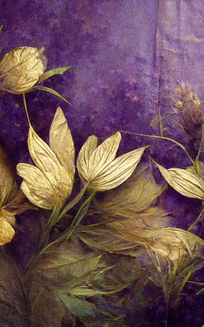 Floral Royalty 9X14 Ultracloth ( 108 X 168 Inch ) Backdrop