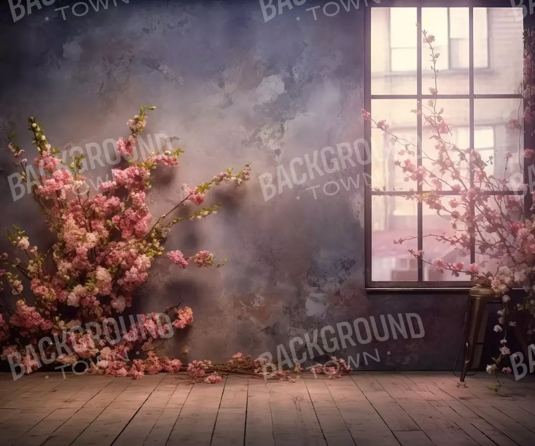 Multi-Color Floral Backdrop for Photography