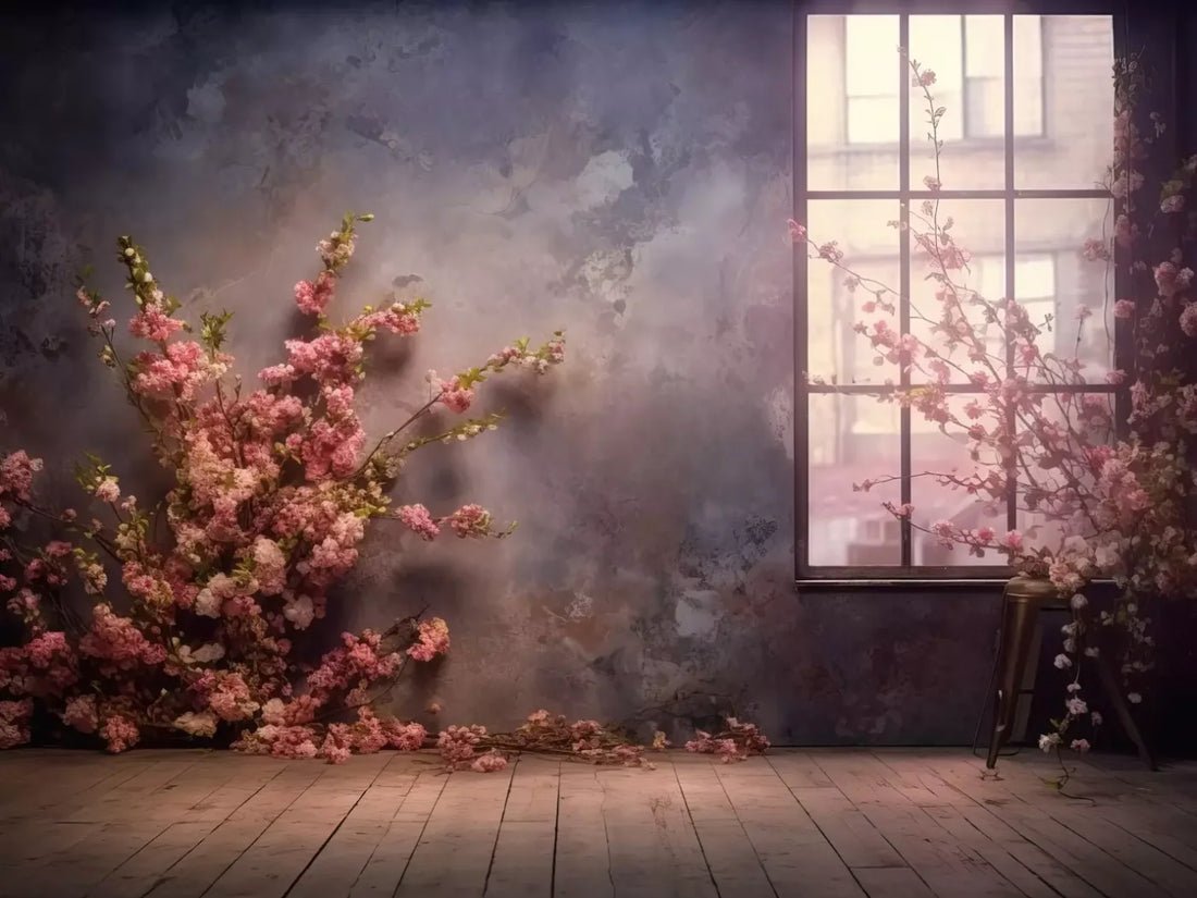 Floral Studio 2 68X5 Fleece ( 80 X 60 Inch ) Backdrop