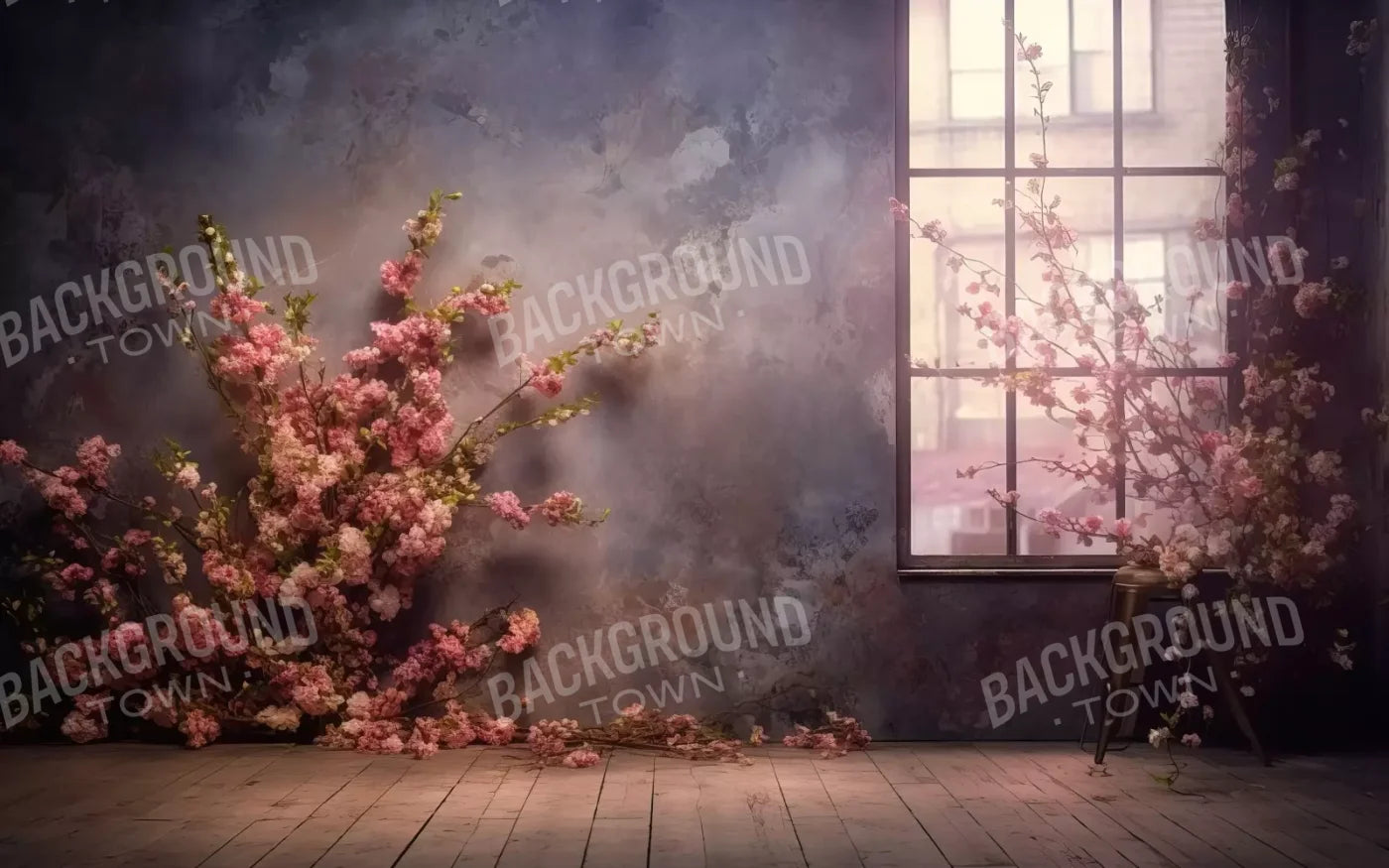 Floral Studio 2 8X5 Ultracloth ( 96 X 60 Inch ) Backdrop