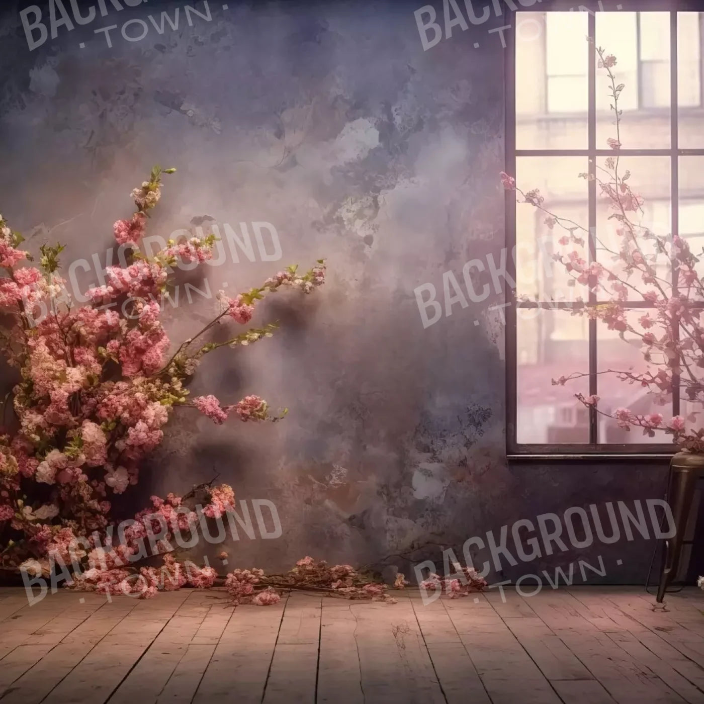 Floral Studio 2 8X8 Fleece ( 96 X Inch ) Backdrop