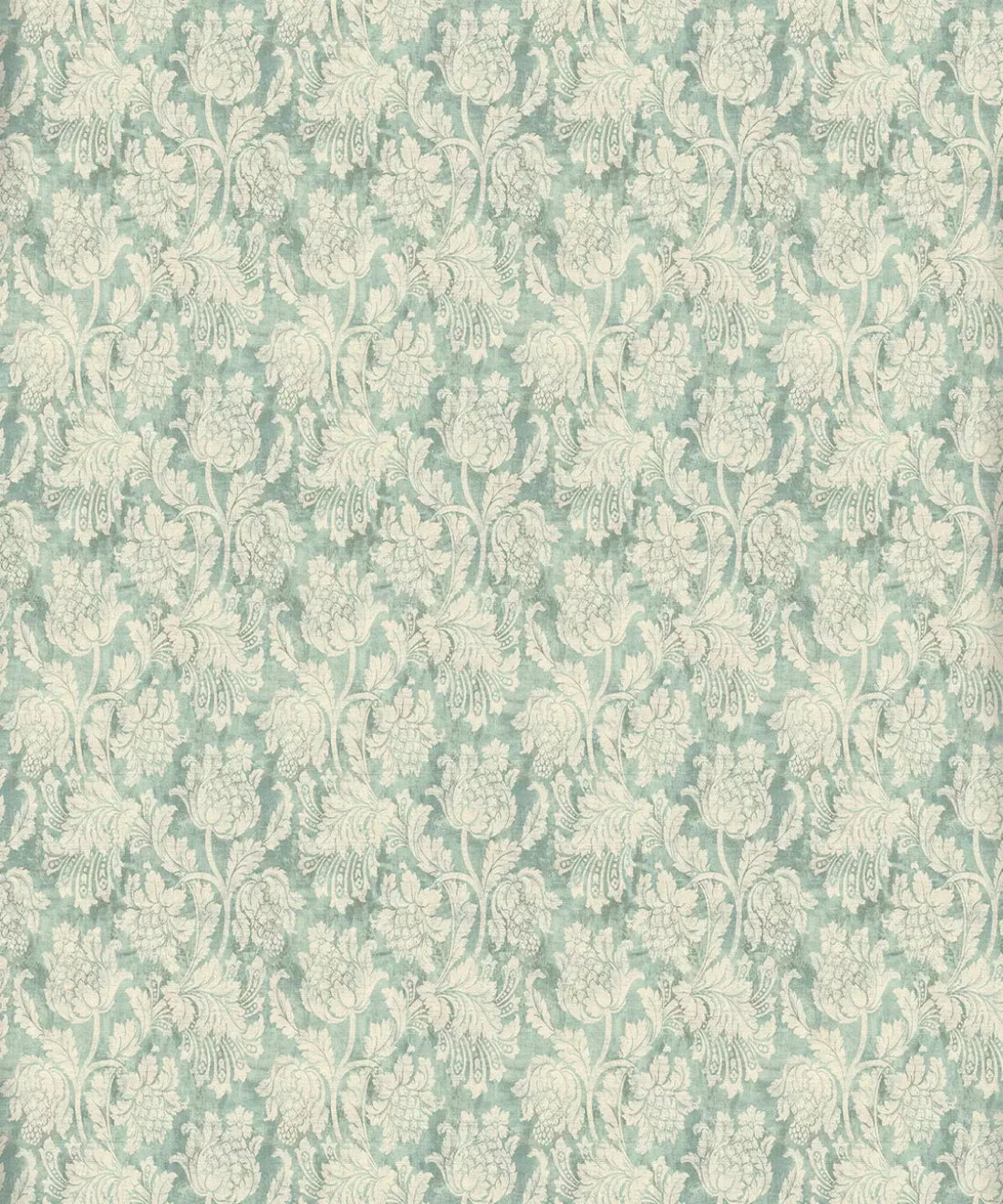 Green Damask Backdrop for Photography