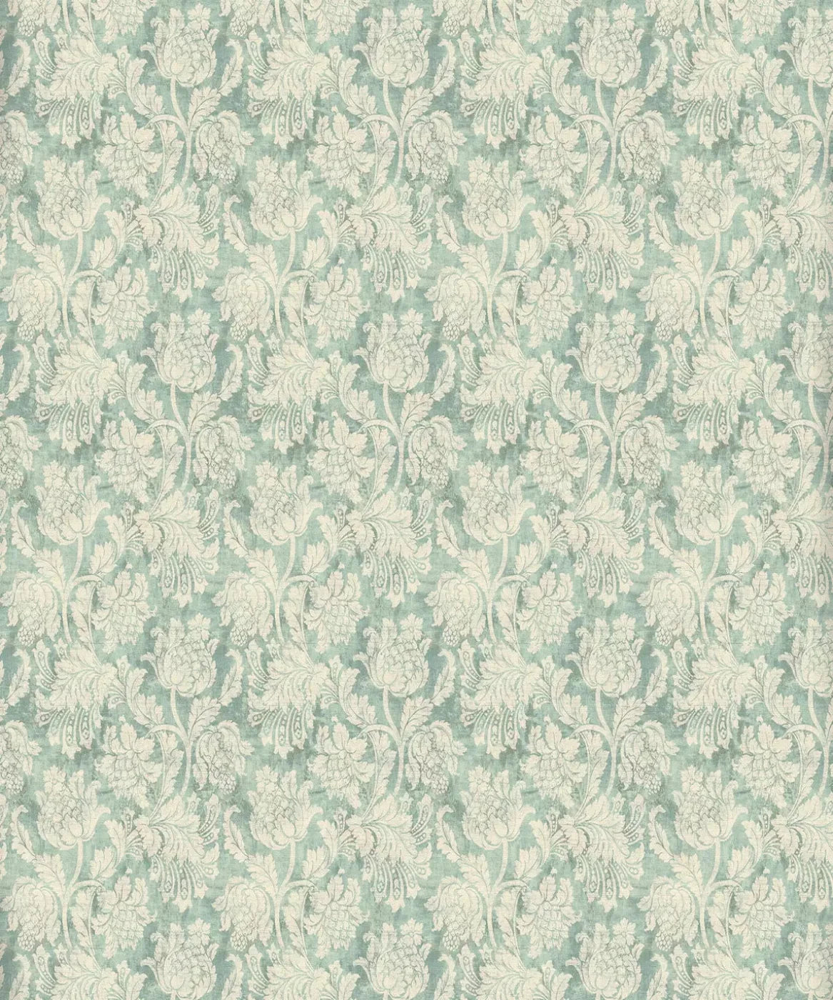 Green Damask Backdrop for Photography