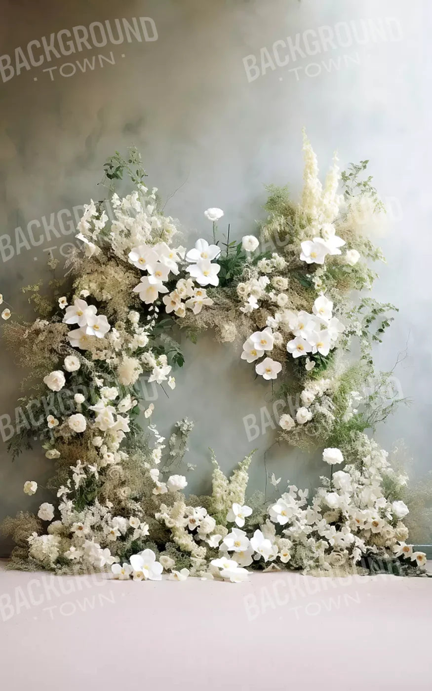Flower Arch 10’X16’ Ultracloth (120 X 192 Inch) Backdrop