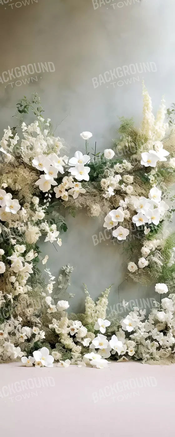 Flower Arch 8’X20’ Ultracloth (96 X 240 Inch) Backdrop