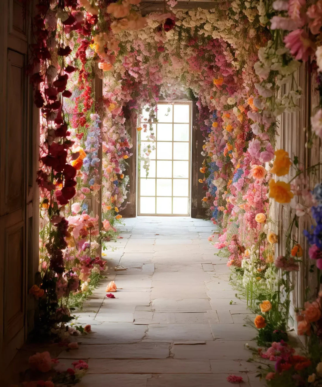 Pink , Tan  Backdrop for Photography
