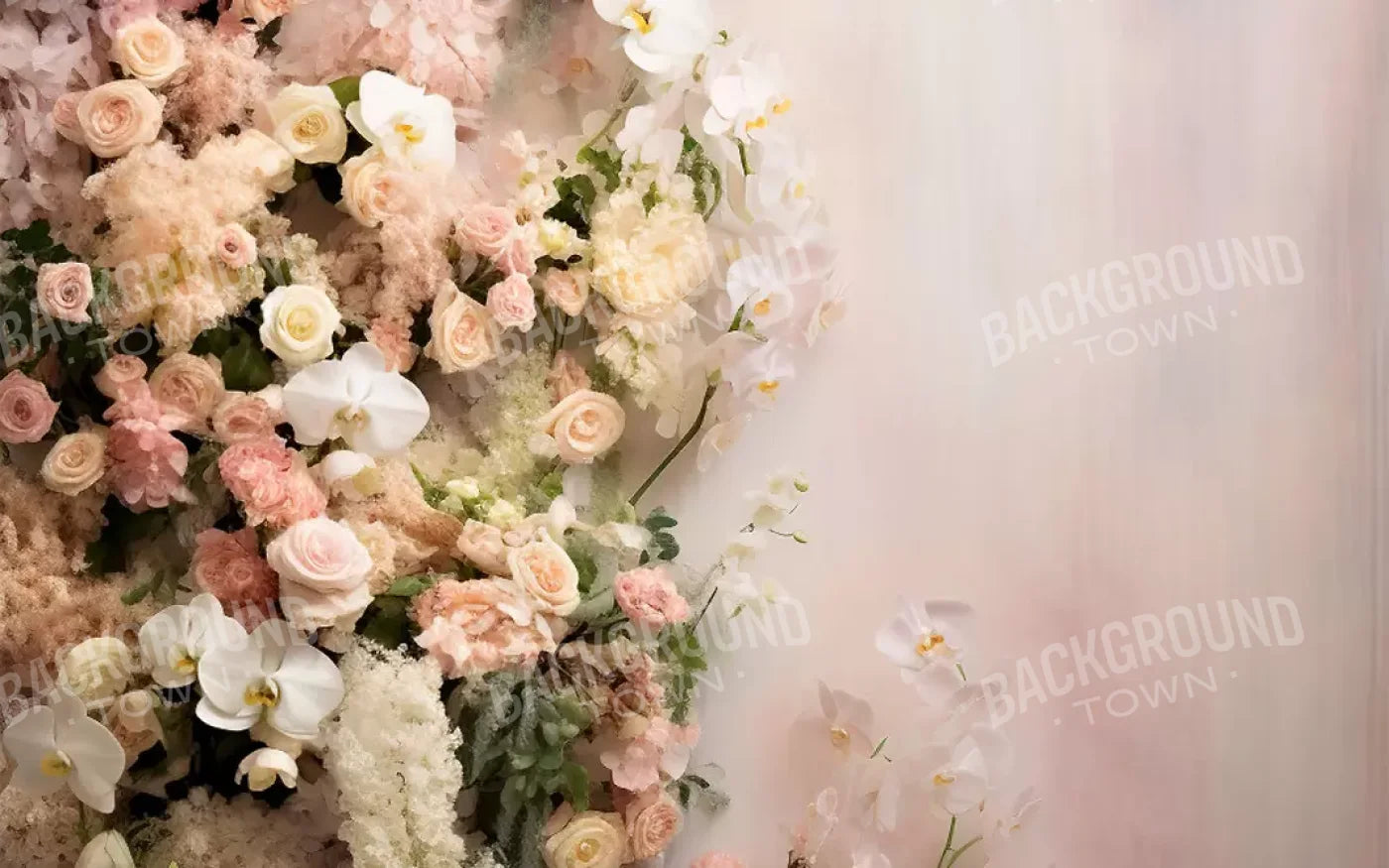 Flower Tower Ii 8’X5’ Ultracloth (96 X 60 Inch) Backdrop