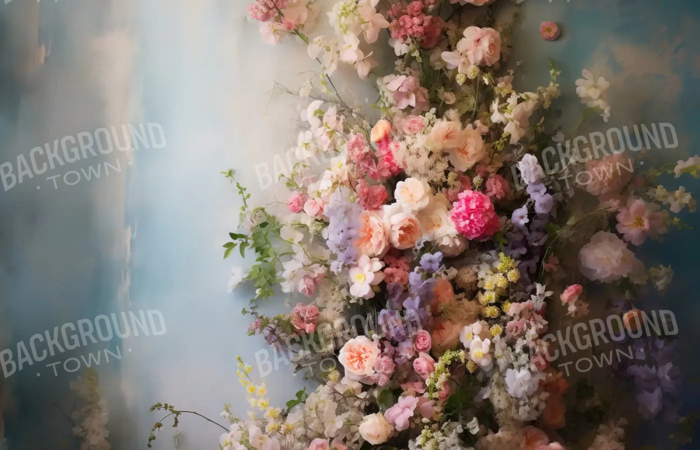 Flower Tower III 14’x9’ UltraCloth (168 x 108 inch) Backdrop