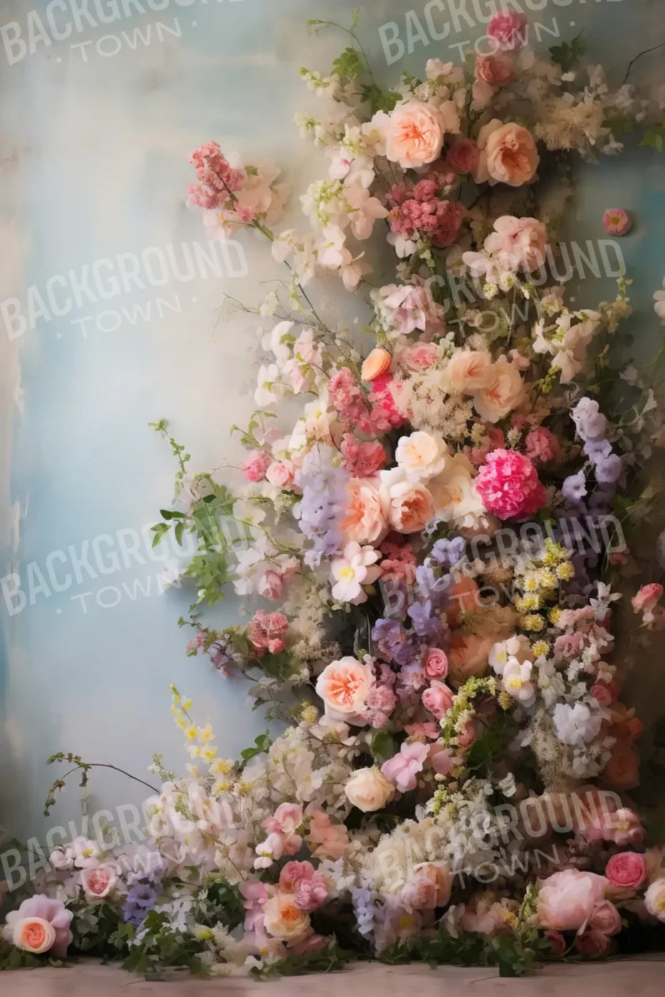 Flower Tower III 8’x12’ UltraCloth (96 x 144 inch) Backdrop