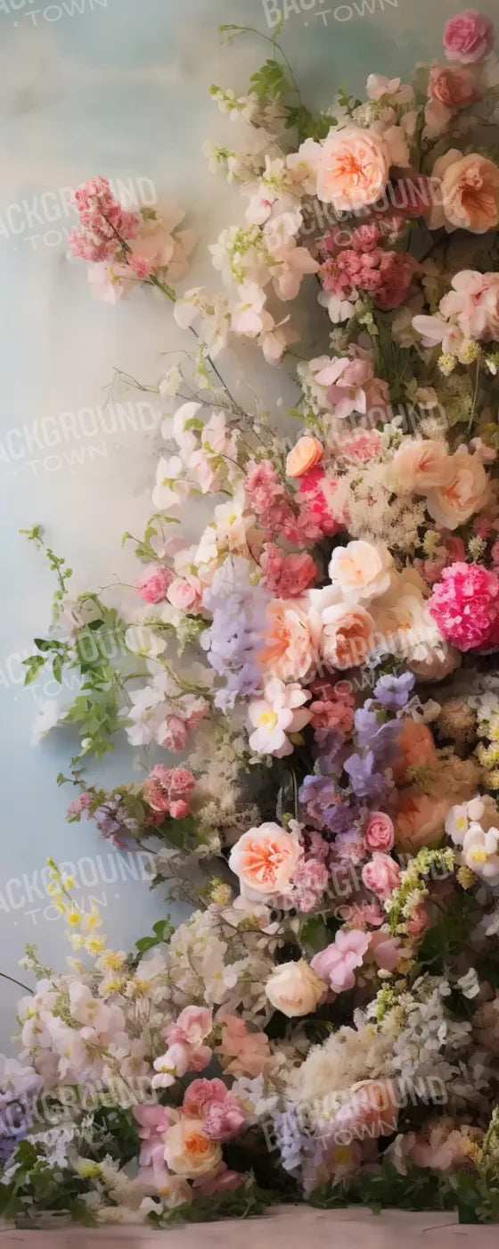 Flower Tower III 8’x20’ UltraCloth (96 x 240 inch) Backdrop