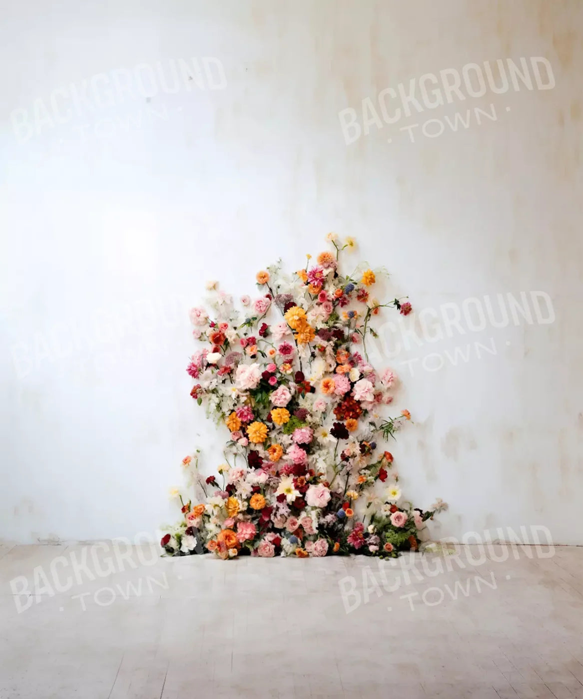 Flower Tower I 10’X12’ Ultracloth (120 X 144 Inch) Backdrop