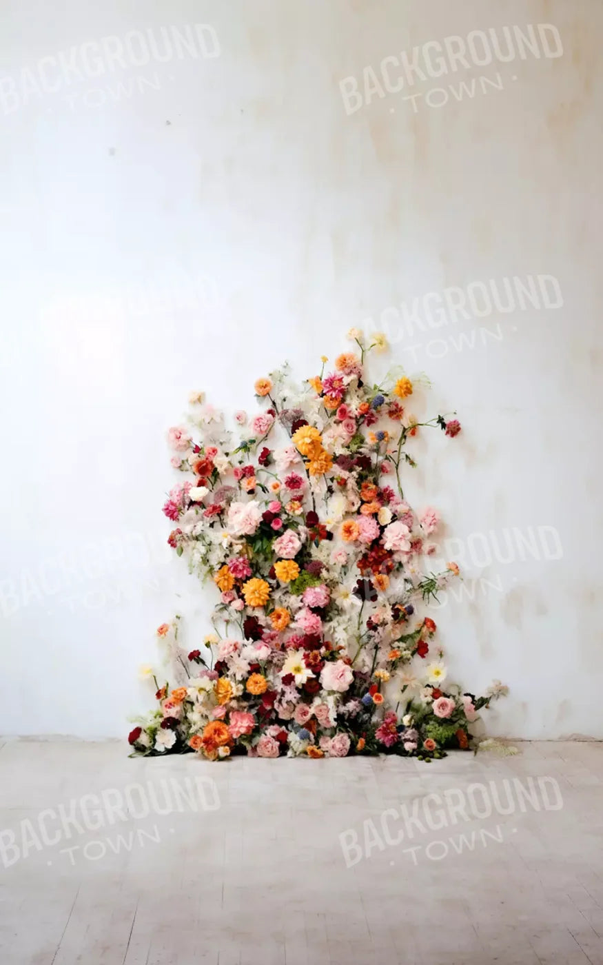 Flower Tower I 10’X16’ Ultracloth (120 X 192 Inch) Backdrop
