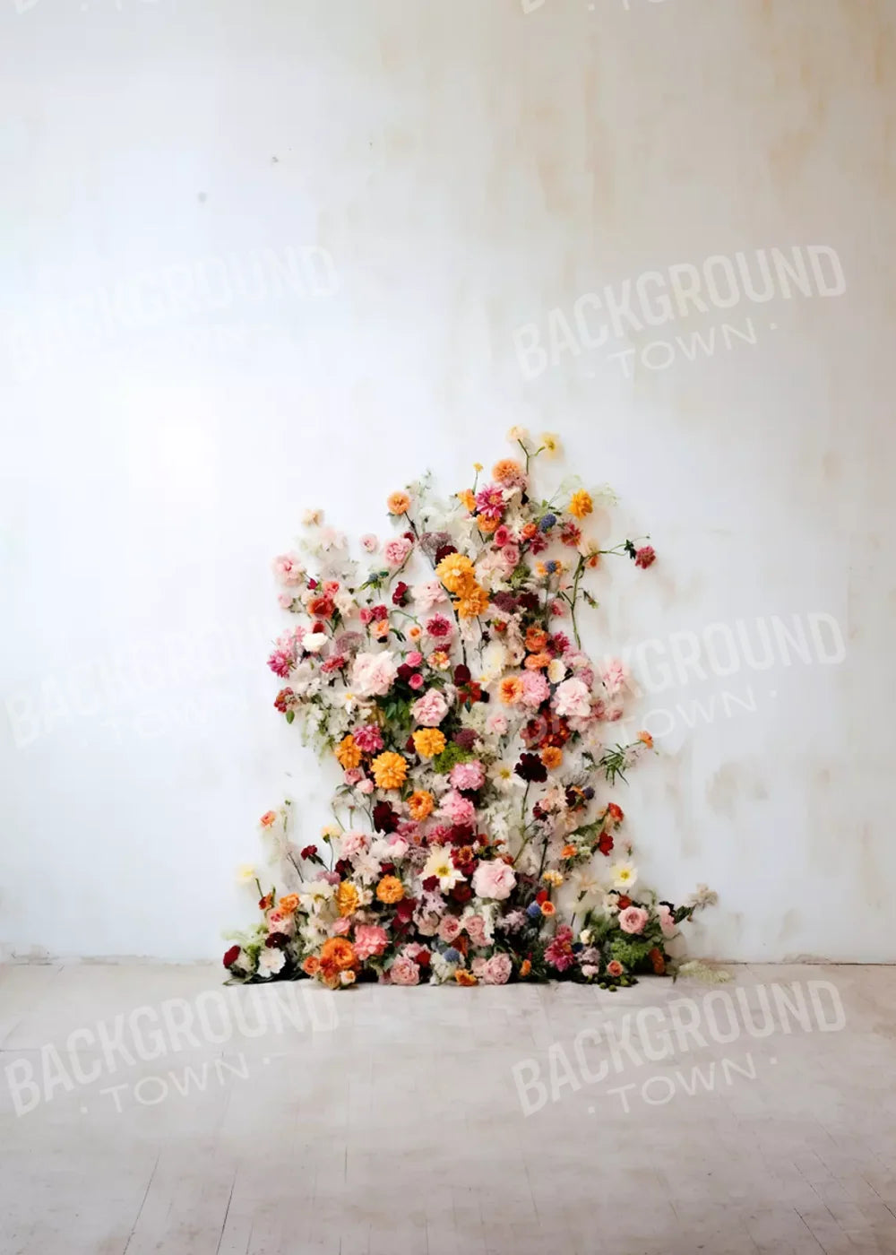 Flower Tower I 5’X7’ Ultracloth (60 X 84 Inch) Backdrop