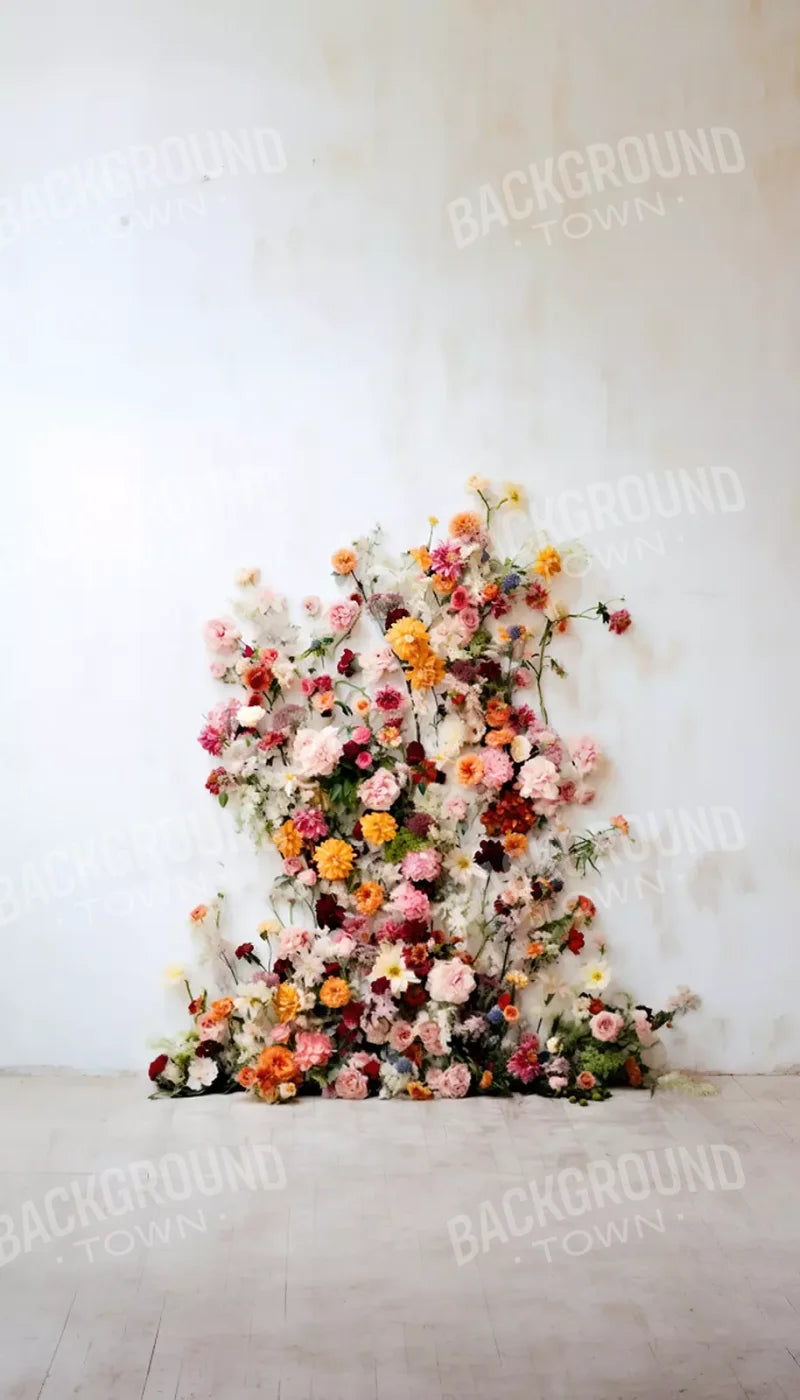 Flower Tower I 8’X14’ Ultracloth (96 X 168 Inch) Backdrop