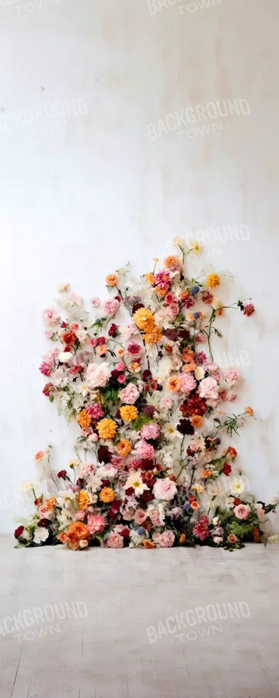 Flower Tower I 8’X20’ Ultracloth (96 X 240 Inch) Backdrop