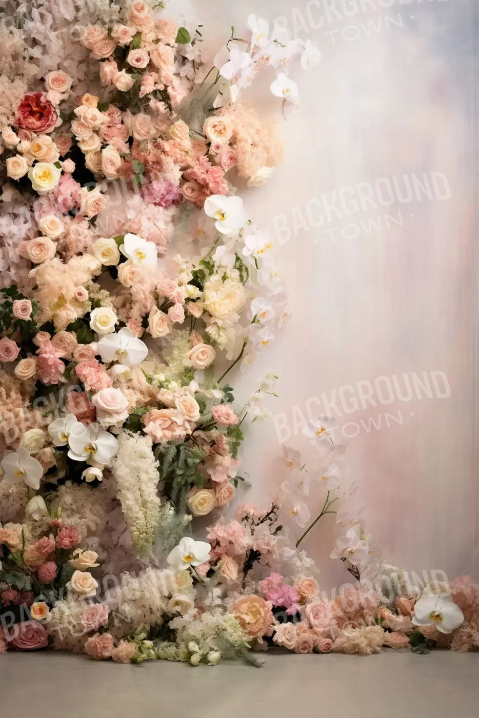 Flower Tower Ii 8’X12’ Ultracloth (96 X 144 Inch) Backdrop