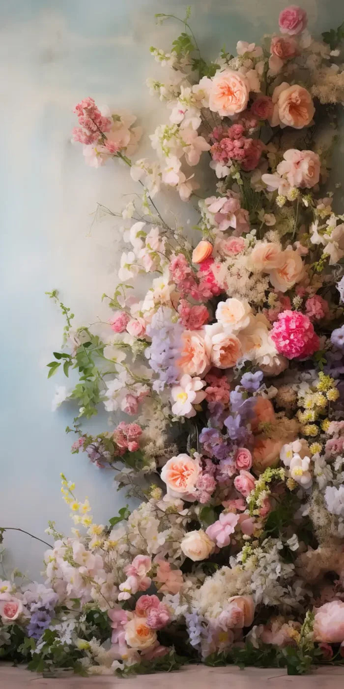 Flower Tower III 10’x20’ UltraCloth (120 x 240 inch) Backdrop