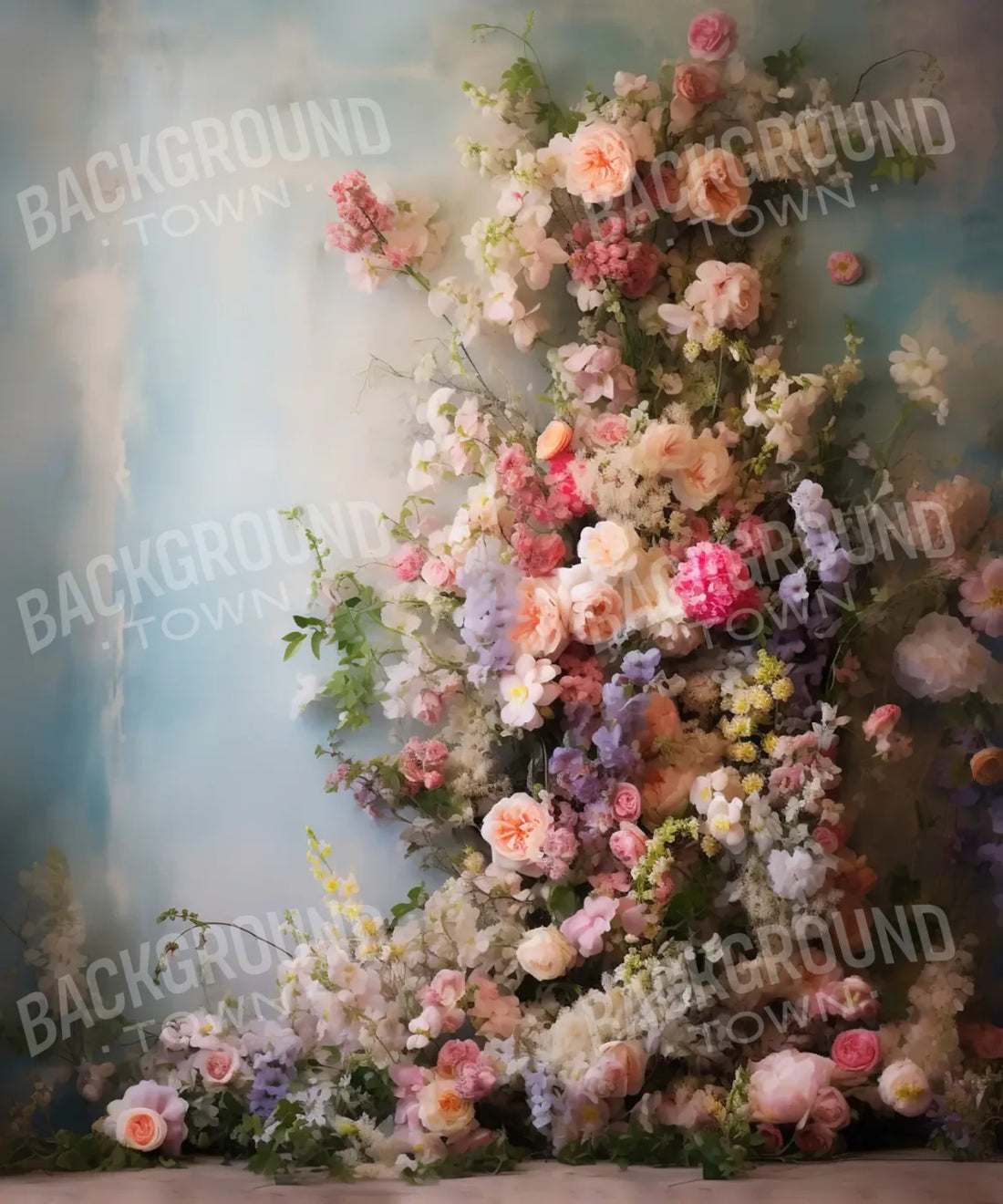 Pink , Purple , Blue  Backdrop for Photography