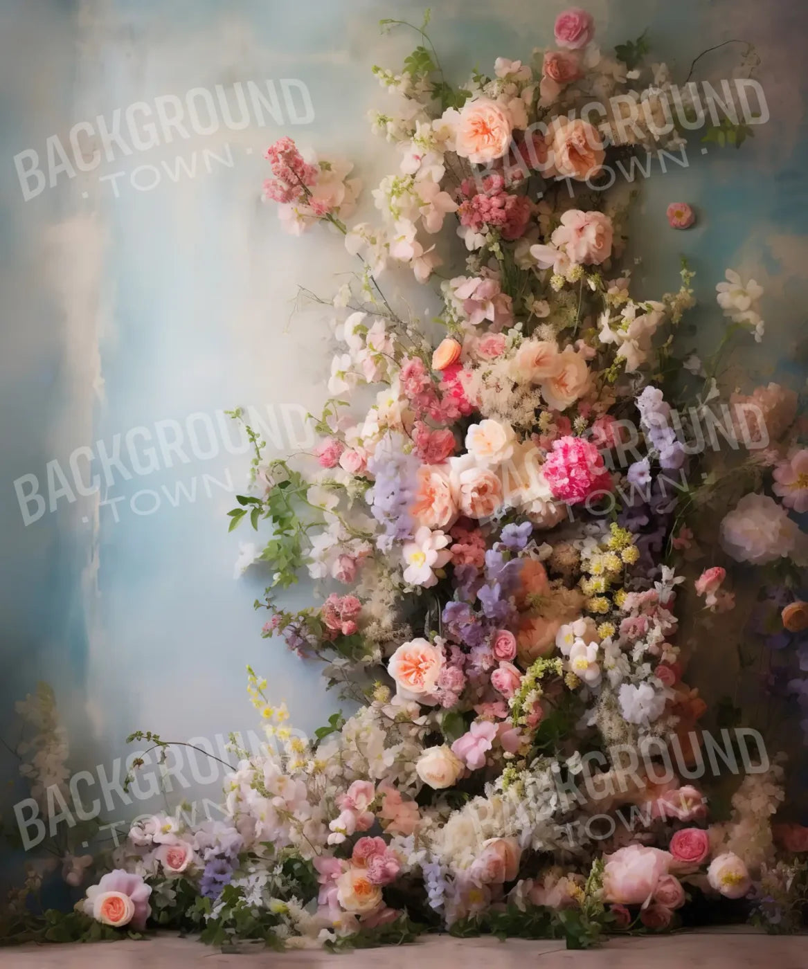 Pink , Purple , Blue  Backdrop for Photography