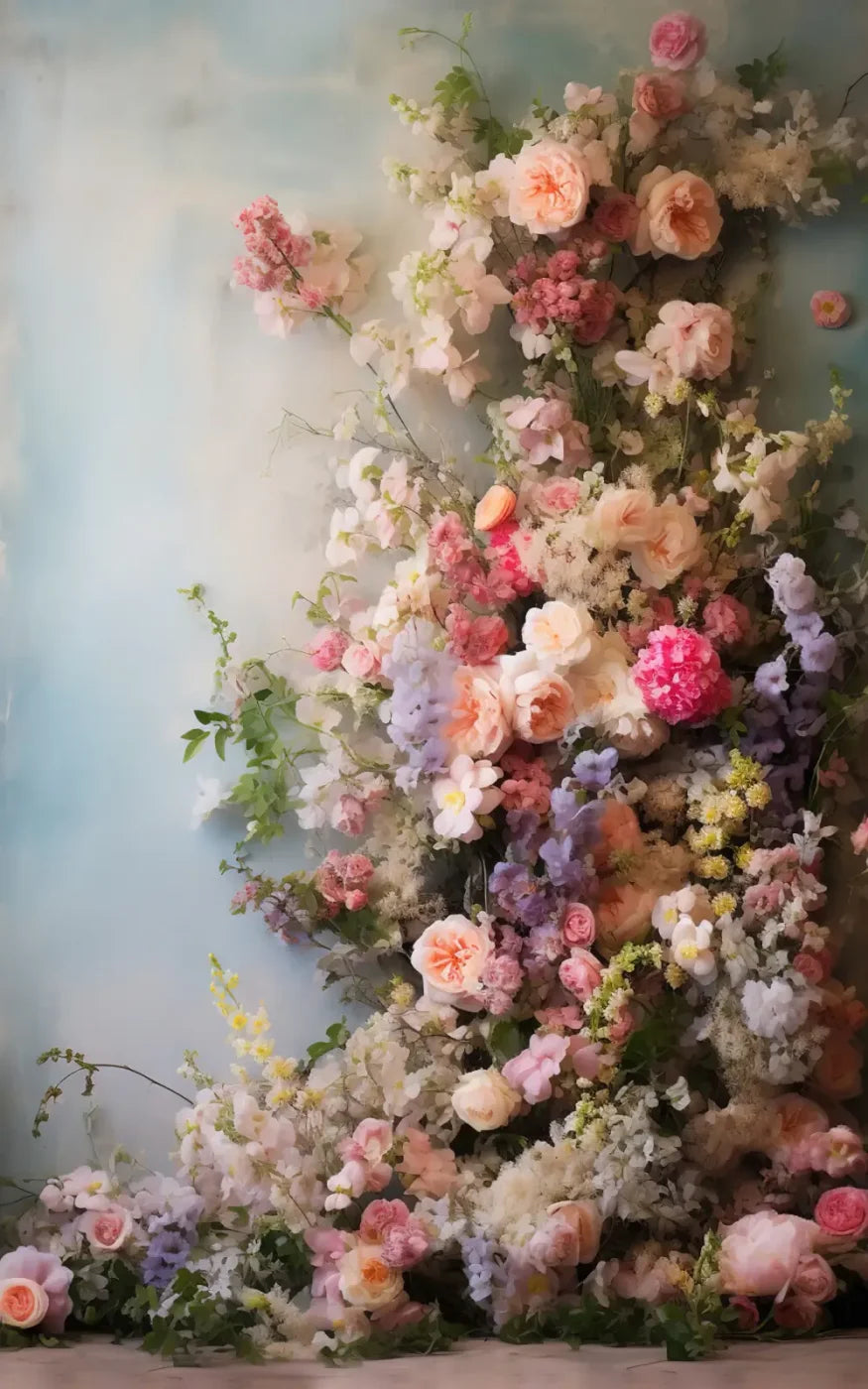 Flower Tower III 5’x8’ UltraCloth (60 x 96 inch) Backdrop