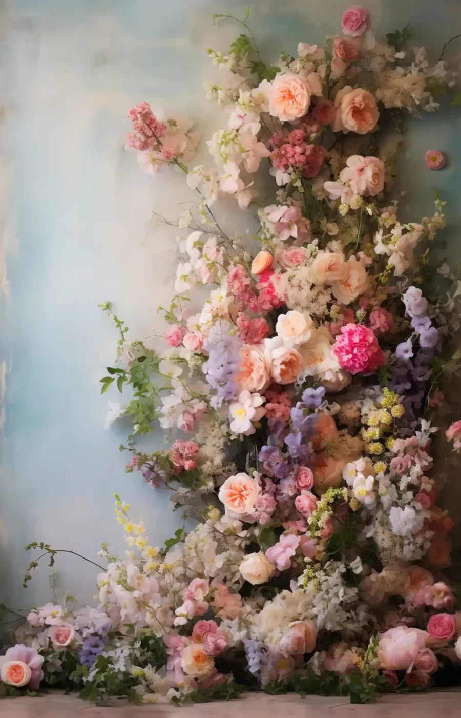 Flower Tower III 9’x14’ UltraCloth (108 x 168 inch) Backdrop