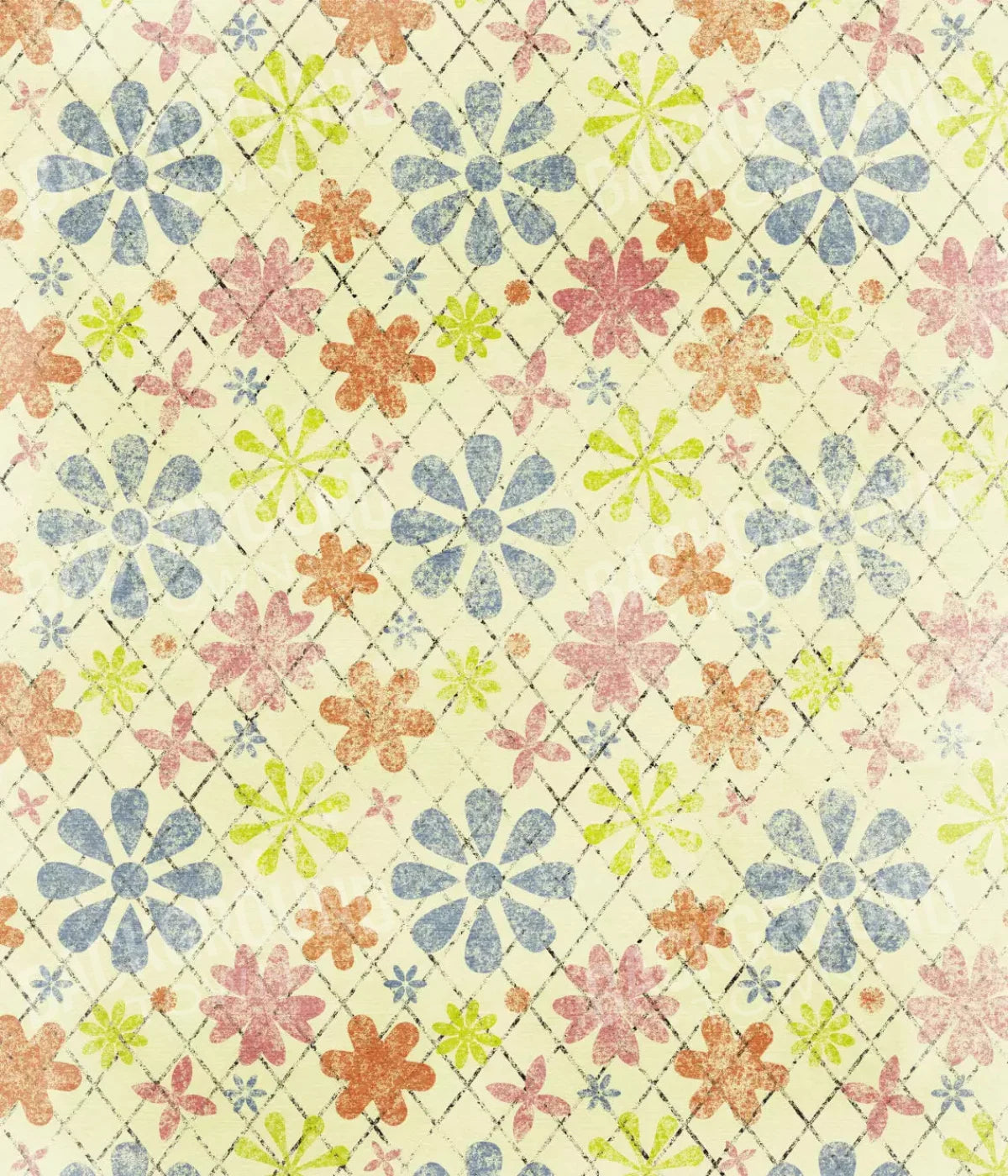 Floweret 10X12 Ultracloth ( 120 X 144 Inch ) Backdrop