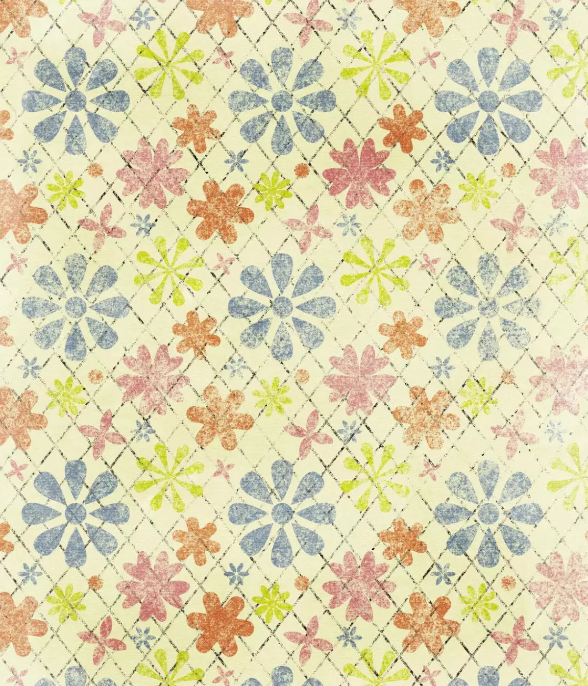 Floweret 10X12 Ultracloth ( 120 X 144 Inch ) Backdrop