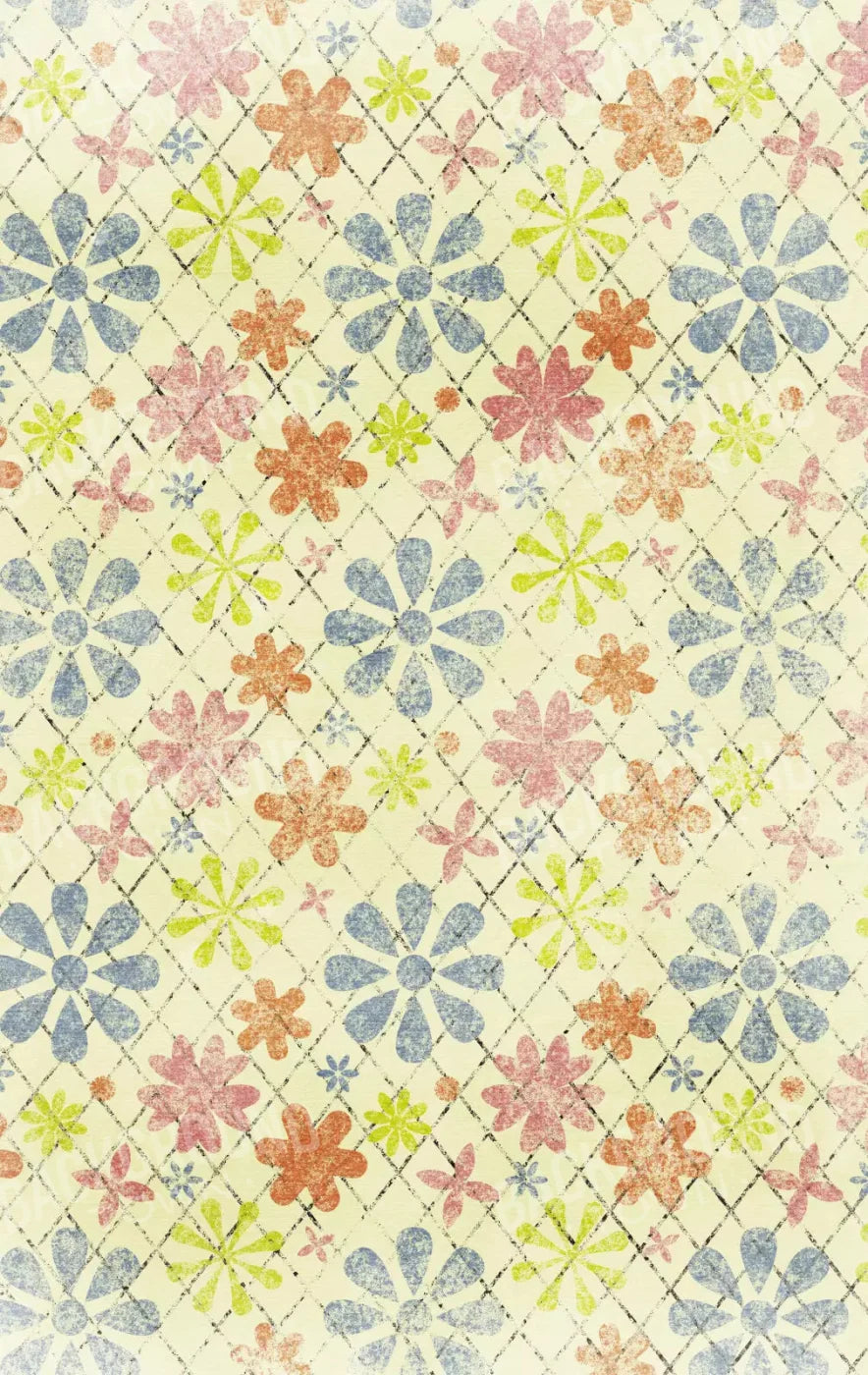 Floweret 10X16 Ultracloth ( 120 X 192 Inch ) Backdrop