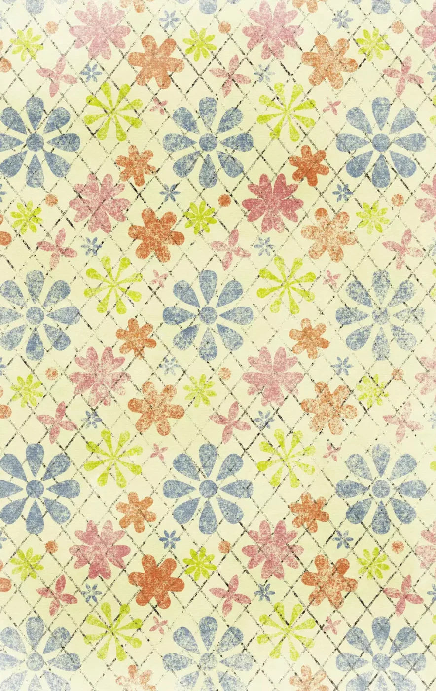 Floweret 10X16 Ultracloth ( 120 X 192 Inch ) Backdrop