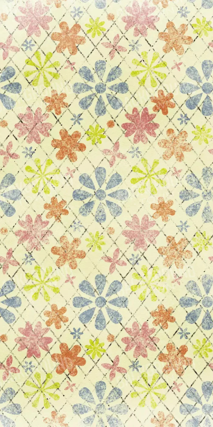Floweret 10X20 Ultracloth ( 120 X 240 Inch ) Backdrop