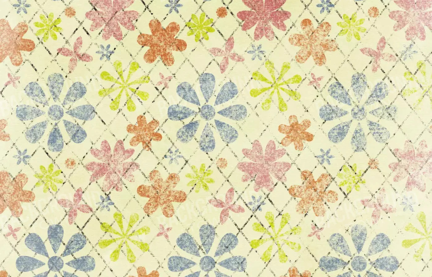Floweret 12X8 Ultracloth ( 144 X 96 Inch ) Backdrop