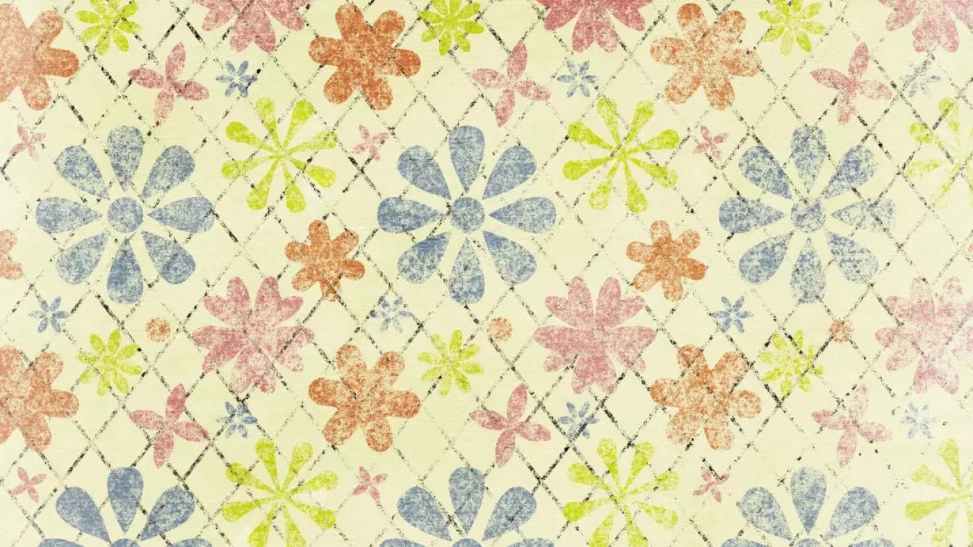 Floweret 14X8 Ultracloth ( 168 X 96 Inch ) Backdrop