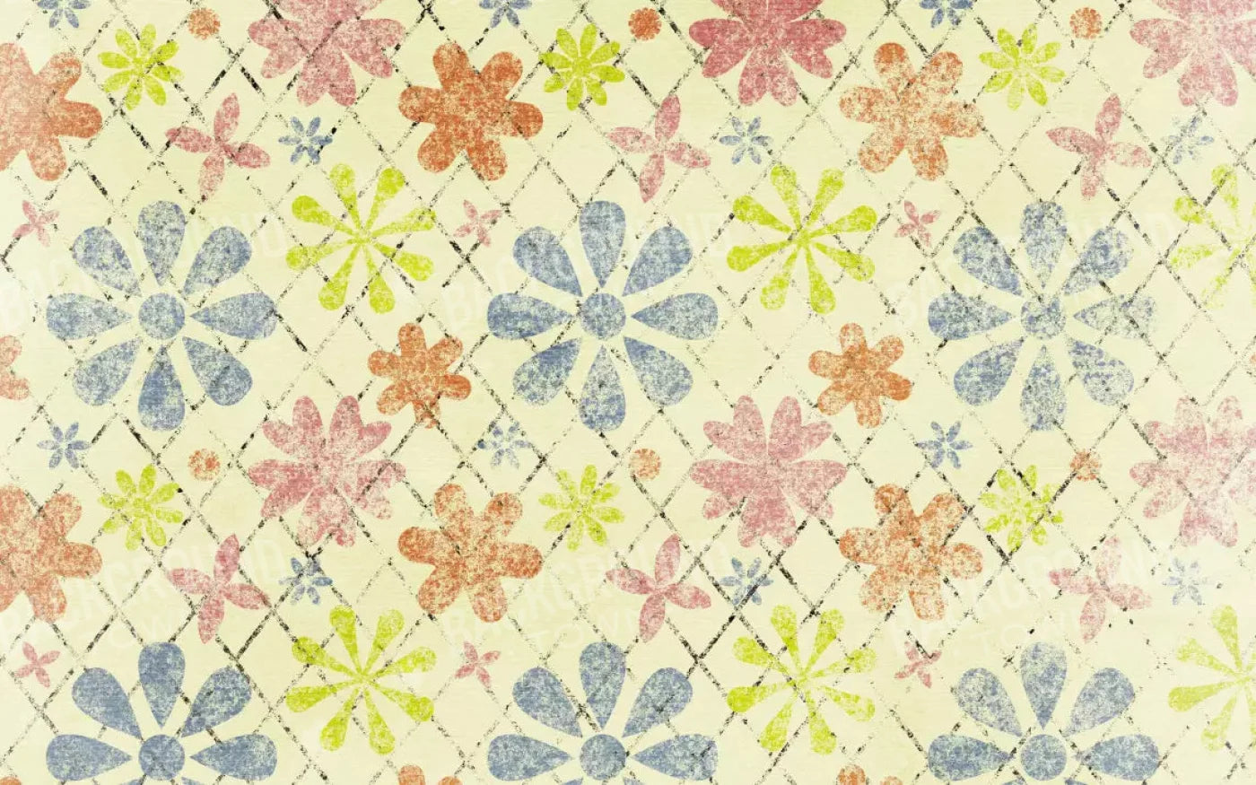 Floweret 14X9 Ultracloth ( 168 X 108 Inch ) Backdrop