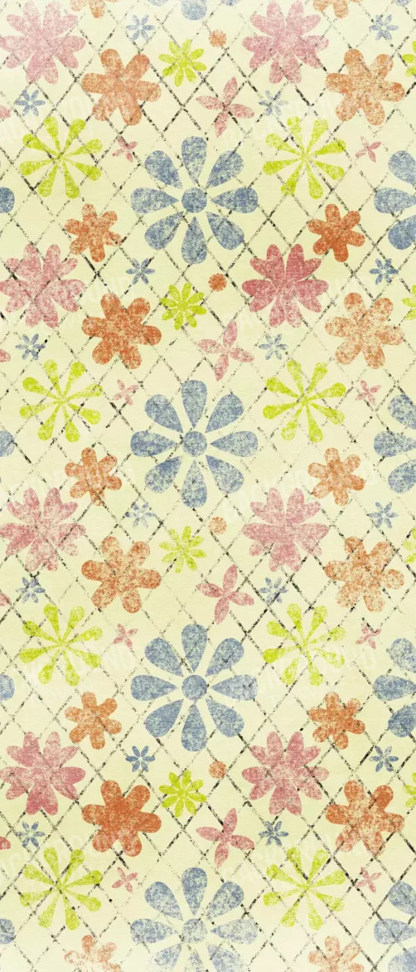 Floweret 5X12 Ultracloth For Westcott X-Drop ( 60 X 144 Inch ) Backdrop