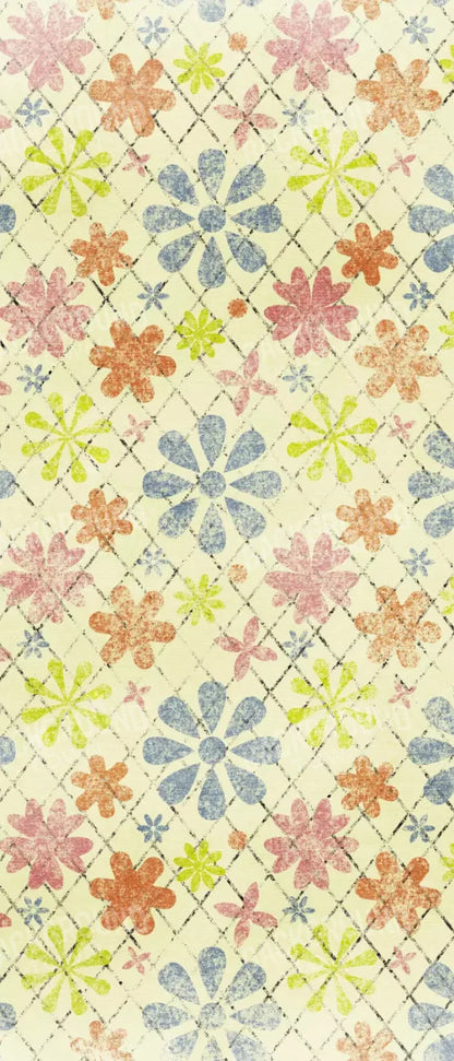 Floweret 5X12 Ultracloth For Westcott X-Drop ( 60 X 144 Inch ) Backdrop